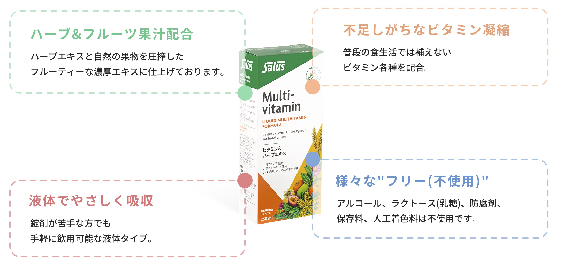 Salus 製品の主な特長（PC）